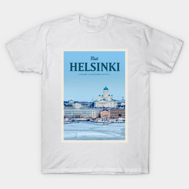 Visit Helsinki T-Shirt by Mercury Club